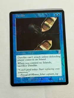 MTG FOIL Dandan Timeshifted Magic the Gathering - Image 1