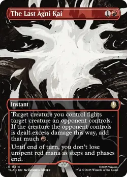 The Last Agni Kai (Borderless) (314) (Foil) [Avatar: The Last Airbender] - Image 1