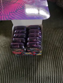 Pokemon TCG 2025 Booster Box with 10 Mini Tins Sealed - Image 1