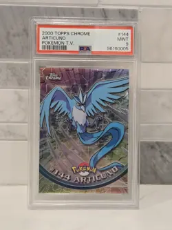 PSA 9 Topps Chrome Articuno #144 Pokemon T.V. 2000 Series - Image 1