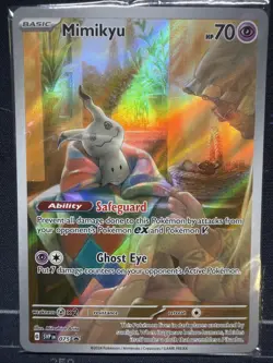 SEALED Pokemon Mimikyu SVP 075 - Holo Black Star Promo - Image 1
