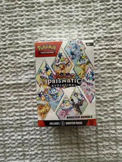 Pokemon TCG Prismatic Evolutions Sealed Booster Bundle 6 Packs - Image 1