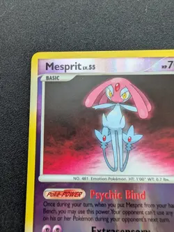 M/NM Pokemon Mesprit Reverse Holo Card 34/146 Legends Awakened - Image 2