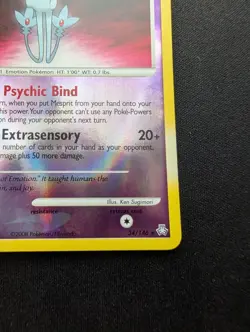 M/NM Pokemon Mesprit Reverse Holo Card 34/146 Legends Awakened - Image 5