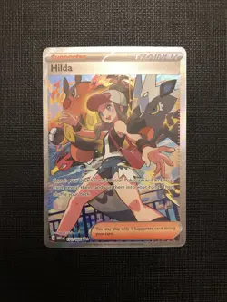 Pokemon TCG Hilda 171/086 SV: White Flare SIR Mint/NM 🔥 🔥 - Image 1