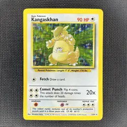 Kangaskhan 5/64 No Symbol Error Jungle Holo Pokemon TCG NM- - Image 1