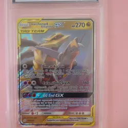 GARCHOMP & GIRATINA GX 2019 POKEMON S&M UNIFIED MINDS RARE 146/236 Mgc 9 - Image 3
