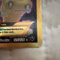 Pokemon Alakazam EX Secret Rare Full Art Holo 125/124 Fates Collide 2016 - Image 5