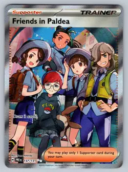 Friends in Paldea 137/131 Ultra Rare Prismatic Evolutions Pokemon NM - Image 1