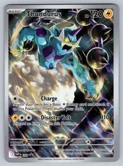 Thundurus 209 Holo P Scarlet & Violet Promo Pokemon NM - Image 1
