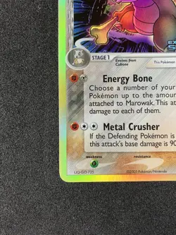 Pokemon TCG Marowak (Delta) EX Delta Species 10/113 Reverse Holo Holo Rare - Image 2