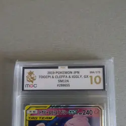 Mgc 10 Pokemon Togepi, Cleffa, Igglybuff RR 094/173 Tag Team All Stars Japanese - Image 3