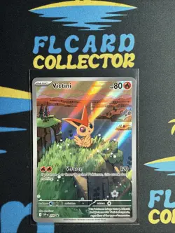 2023-25 Pokemon SV Black Star Promos SVP EN Victini #208 - Image 1