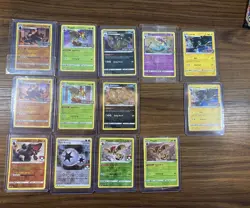 Pokemon TCG S&W Rebel Clash Complete Master Set + 4 sealed booster + Staff promo - Image 3