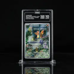 2023 Pokemon Obsidian Flames Center Stamp ETB Promo #044 Charmander TAG 10 (970) - Image 1