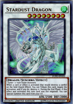 Stardust Dragon - DUPO-EN103 Ultra Rare Limited Ed NM Yugioh - Image 1