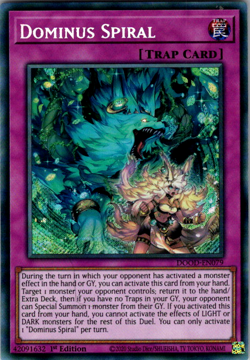 Yu-Gi-Oh! Dominus Spiral DOOD-EN079 – Secret Rare – 1st Edition - Image 1