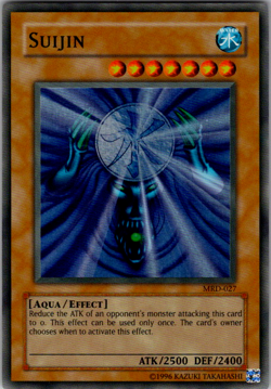 Suijin - MRD-027 - Super Rare - Unlimited Edition DMG Yugioh Metal Raiders - MRD - Image 1