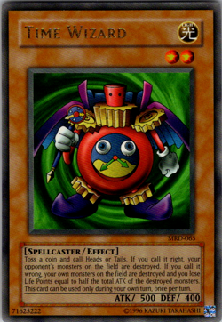 Time Wizard MRD-065 Ultra Rare Metal Raiders Unlimited Yu-Gi-Oh - Image 1
