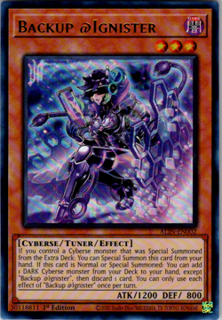 Yu-Gi-Oh! Backup @Ignister ALIN-EN002 – 1st Edition - Image 1