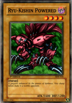 Yu-Gi-Oh! Ryu-Kishin Powered SDK-024 – 1st Edition – Fiend – NM - Image 1