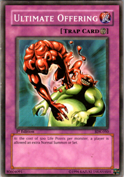 Yu-Gi-Oh! Ultimate Offering SDK-050 – 1st Edition – Continuous Trap – NM - Image 1
