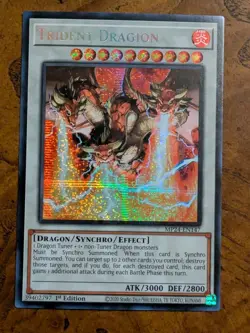 Trident Dragion MP24-EN147 Prismatic Secret Rare 1st Edition Yu-Gi-Oh! - Image 1