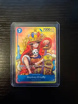 Monkey.D.Luffy One Piece TCG (2nd Anniversary Stamped Promo) P-043 ENG - Image 1