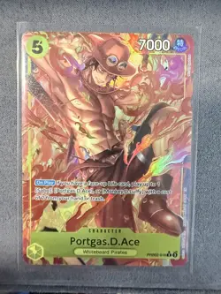 Portgas.D.Ace - PRB02-018 Alt Art Premium Booster The Best Vol 2. ENGLISH NM+ - Image 1