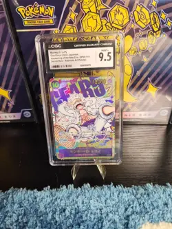 Monkey D. Luffy OP05-119 Alt Art Gear 5 Japanese One Piece CGC 10 Gem Mint - Image 2