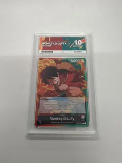 2025 ONE PIECE OP13-001 CARRYING ON HIS WILL ART MONKEY D. LUFFY Optcg Ace 10 - Image 1