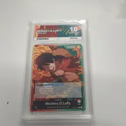 2025 ONE PIECE OP13-001 CARRYING ON HIS WILL ART MONKEY D. LUFFY Optcg Ace 10 - Image 2