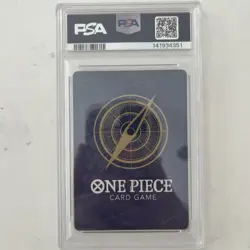 2023 One Piece OP03 EN Wanted Alternate Art #009 Donquixote Doflamingo PSA 9 - Image 2