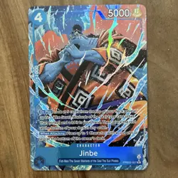 Jinbe Holo Character PRB02-007 One Piece CCG 5000 Power English - Image 1