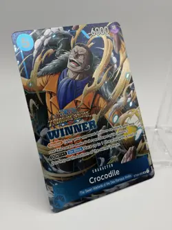 Crocodile Treasure Cruise Foil Winner Pack Vol. 5 One Piece Promo ST03-003 NM EN - Image 2