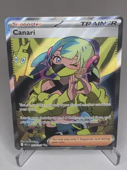 Pokemon TCG Trainer Canari 257/217 Full Art Ultra Rare Holo Ascended Heroes - Image 1