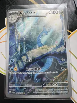 Pokemon Dragonair 181/165 Sv: Scarlet & Violet 151 Illustration Rare Holo - Image 1