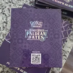 Pokemon Scarlet & Violet Paldean Fates Player's Guide Mimikyu English Paper - Image 3