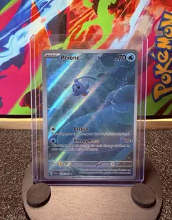 Pokemon Phione 175/167 Sv06: Twilight Masquerade Illustration Rare Holo - Image 1