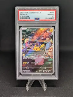 Pokemon Holo Japanese Lot Art Rare Squirtle Pikachu Graded Gem Mint 10 2023 - Image 4