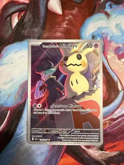 Team Rocket's Mimikyu 238/217 (Illustration Rare) Ascended Heroes NM Pokemon TCG - Image 1