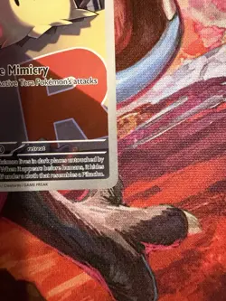 Team Rocket's Mimikyu 238/217 (Illustration Rare) Ascended Heroes NM Pokemon TCG - Image 4