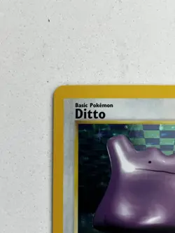 Ditto 3/62 Rare Fossil Holo 1st Edition Pokemon NP - Image 2