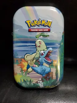 Pokemon TCG Celebrations Mini Tin Chikorita, Cyndaquil & Totodile Factory Sealed 820650809378 - Image 5
