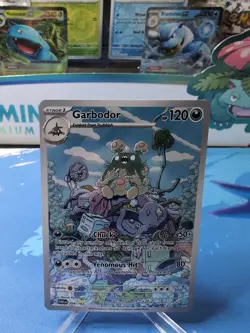 Garbodor 204/182 Pokemon TCG Scarlet & Violet: Paradox Rift NM - Image 1
