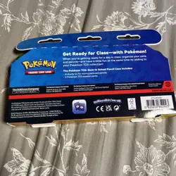 Pokemon TCG Pikachu Tin Pencil Box with 2 Booster Packs - Sealed New! - Image 2