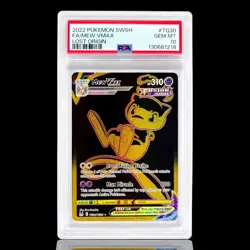2022 POKEMON SWORD & SHIELD LOST ORIGIN #TG30 FULL ART MEW VMAX PSA 10 - Image 1