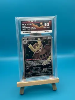 Noctowl SVP 141 Pokemon Center Stamped Promo - Pokemon TCG | ACE 10 - Image 1