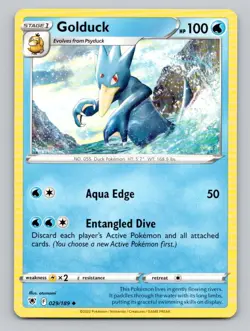 Golduck #029/189 Uncommon SWSH10: Astral Radiance Pokemon - Image 1