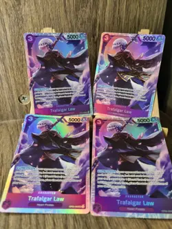 OP05-069 Trafalgar Law Purple Play Set X4 Cards ! One Piece TCG - Image 1